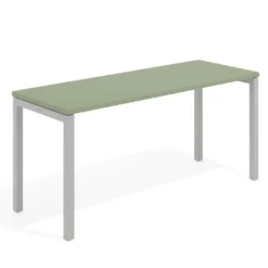 Mesa de escritorio pequeña Kube fondo 60cm estructura aluminio