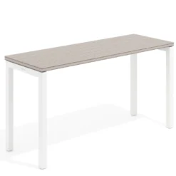 Mesa de formación fondo 50cm Kube estructura blanco