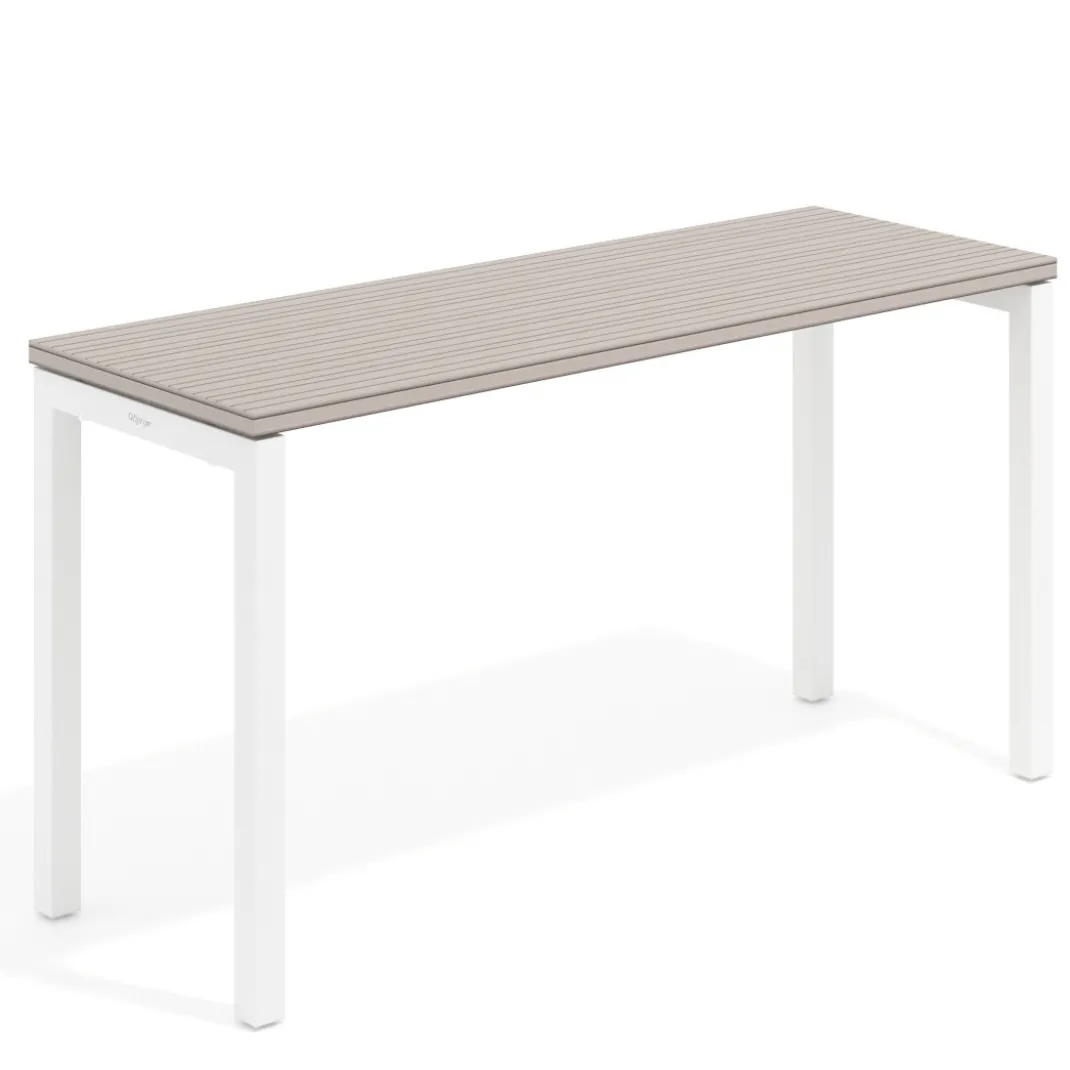 Mesa de formación fondo 50cm Kube estructura blanco
