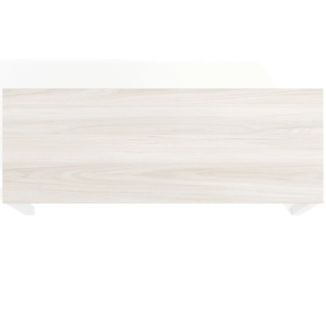 Mesa de formación fondo 50cm Kube estructura blanco