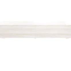 Mesa de formación progresiva doble Kube, fondo 50cm, estructura blanco