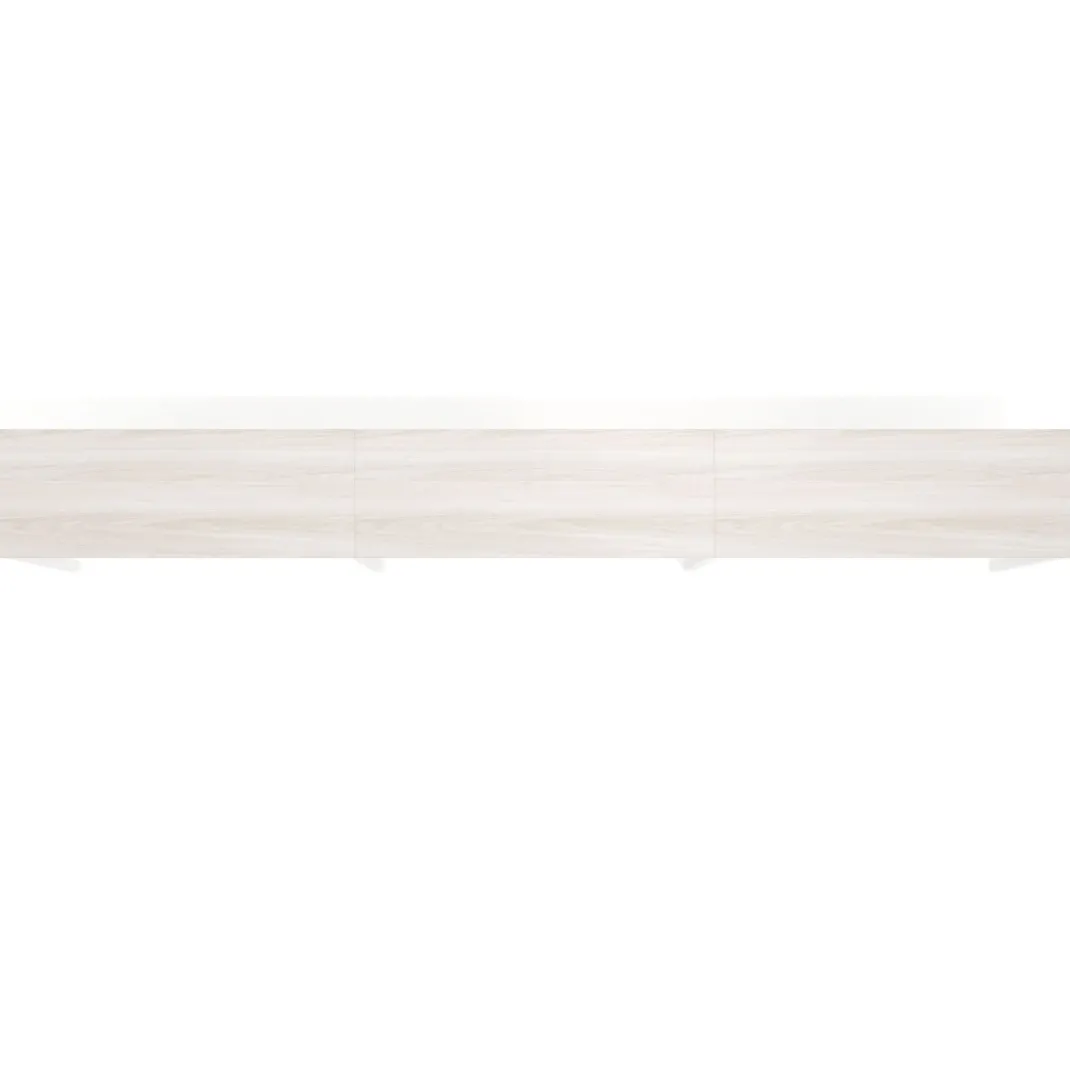 Mesa de formación progresiva triple Kube, fondo 50cm, estructura blanco