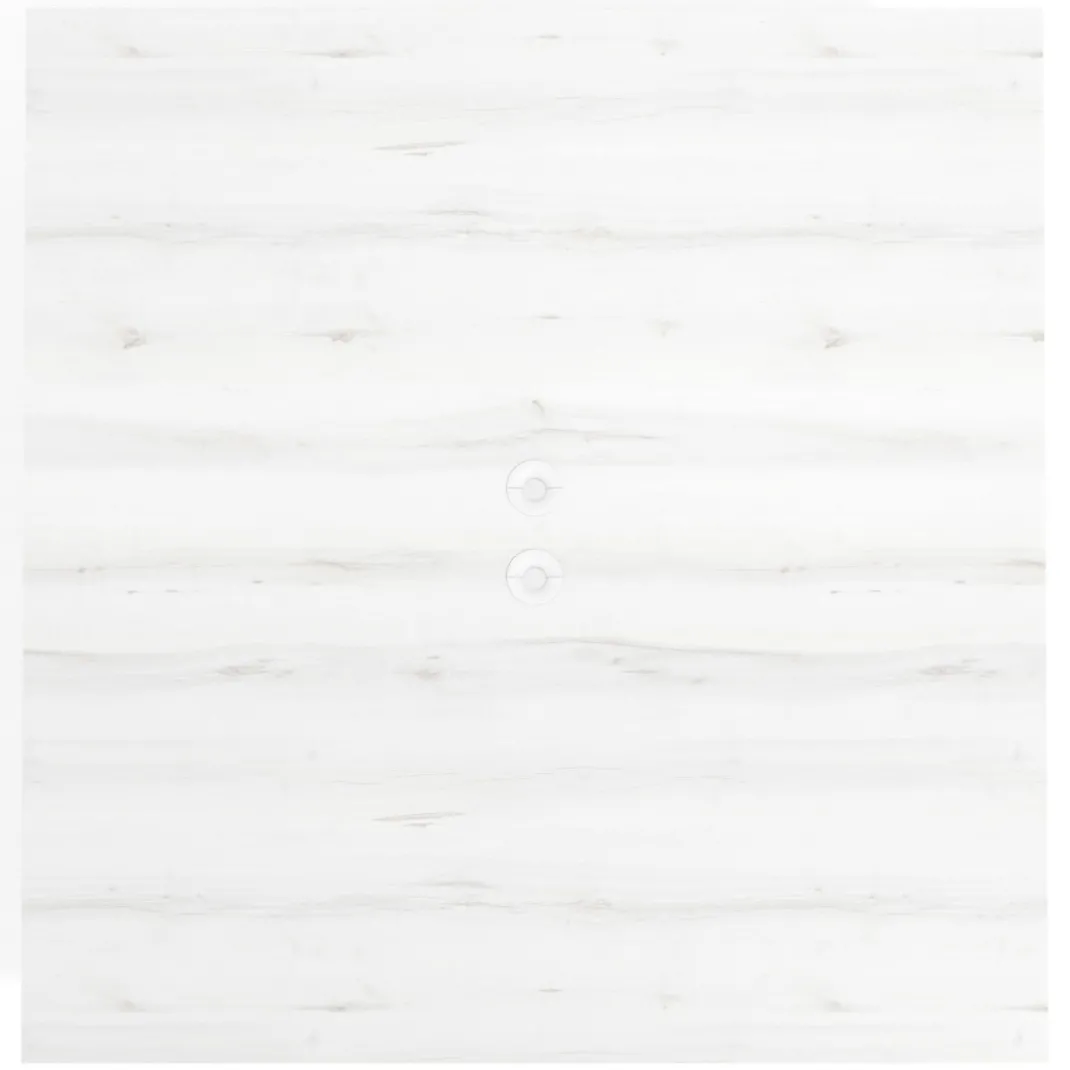Mesa de oficina doble UvePro fondo 166, cantos rectos, estructura blanca