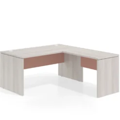 Mesa de Oficina en L Work Plus fondo 80 estructura california
