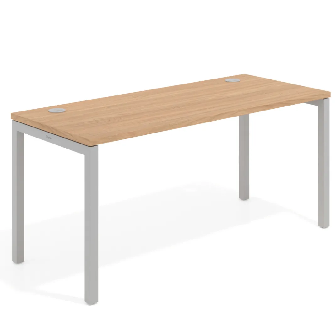 Mesa de oficina Kube fondo 68cm estructura aluminio