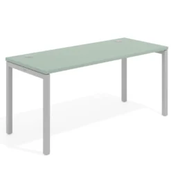 Mesa de oficina Kube fondo 68cm estructura aluminio