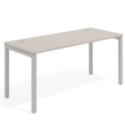 Mesa de oficina Kube fondo 68cm estructura aluminio