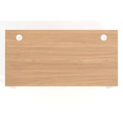 Mesa de oficina Kube fondo 80cm estructura blanca
