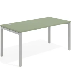 Mesa de oficina Kube fondo 80cm estructura aluminio