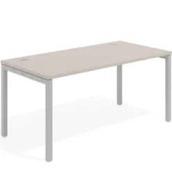 Mesa de oficina Kube fondo 80cm estructura aluminio