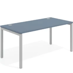 Mesa de oficina Kube fondo 80cm estructura aluminio