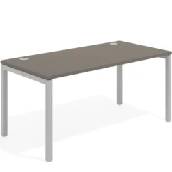Mesa de oficina Kube fondo 80cm estructura aluminio