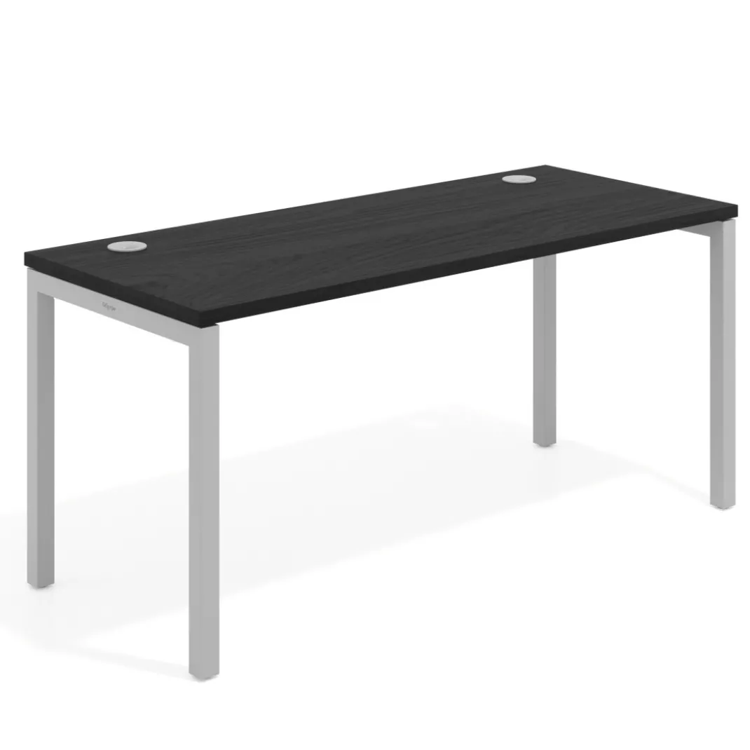 Mesa de oficina Kube fondo 68cm estructura aluminio