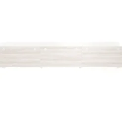 Mesa de oficina progresiva Delta triple, fondo 80cm, estructura blanca