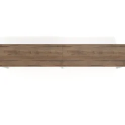Mesa de oficina progresiva doble Kube, fondo 50cm, estructura aluminio