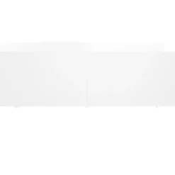 Mesa de oficina progresiva UvePro doble, fondo 100cm, estructura blanca