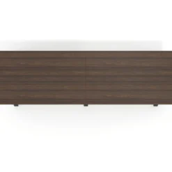 Mesa de oficina progresiva UvePro doble, fondo 100cm, estructura negra