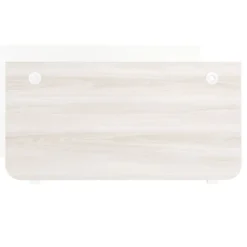 Mesa de oficina UvePro, sobre ergonómico 80cm, estructura blanca con patas metálicas