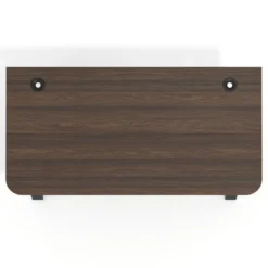 Mesa de oficina UvePro, sobre ergonómico 80cm, estructura negra con patas metálicas