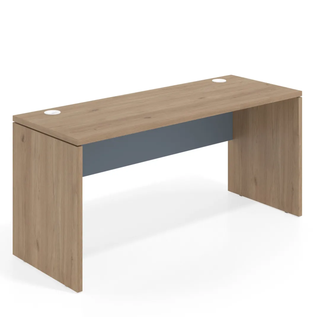 Mesa de Oficina Work Plus fondo 68 estructura naturale
