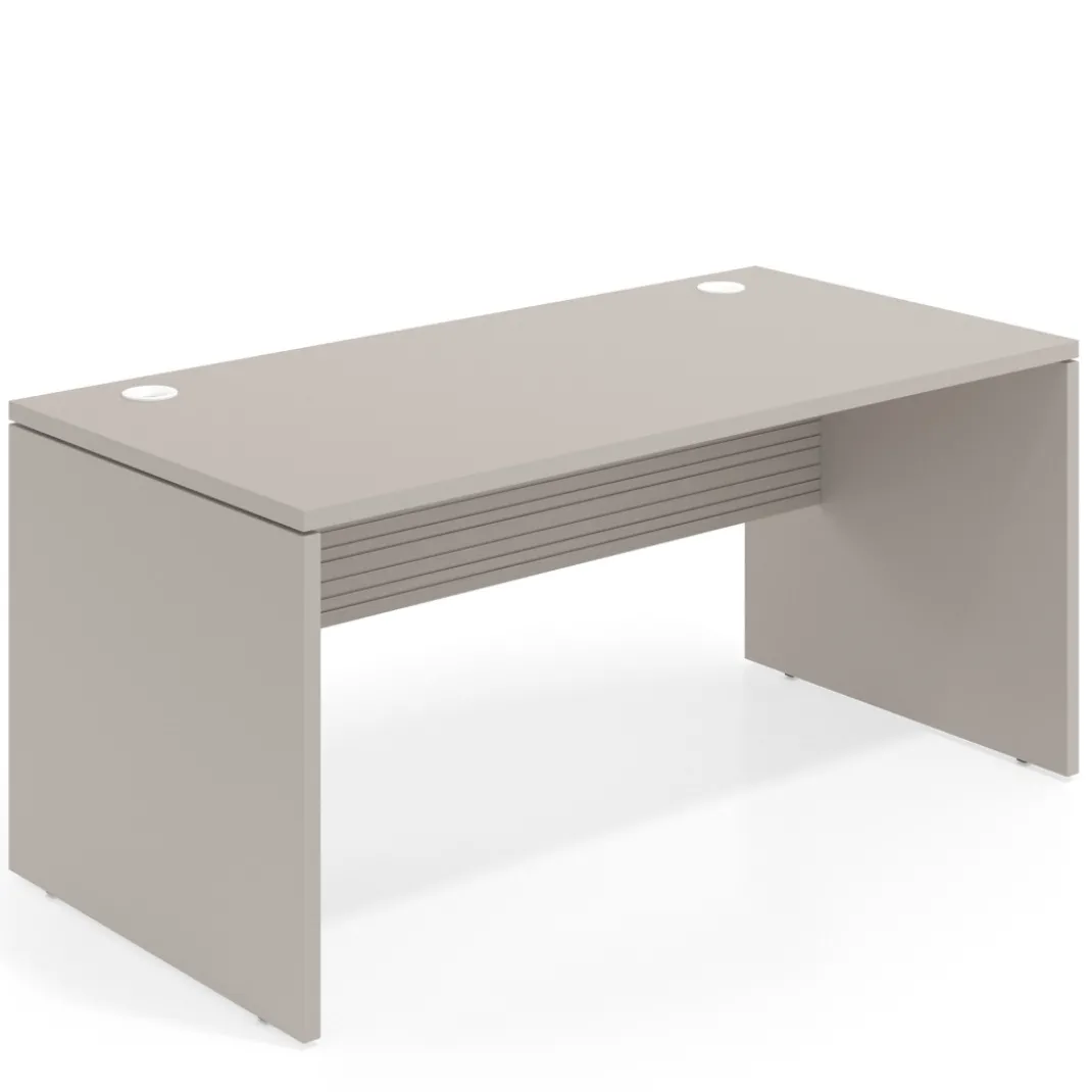 Mesa de Oficina Work Plus fondo 80 diseño rayado