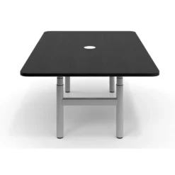 Mesa de Reuniones Elevable Erghos Core estructura aluminio canto curvo