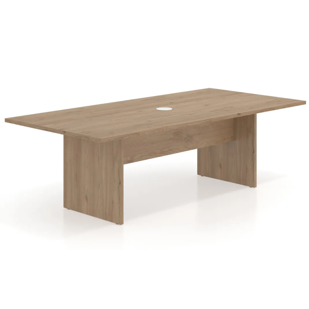 Mesa de Reuniones Rectangular Work Plus diseño monocolor