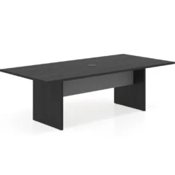 Mesa de Reuniones Rectangular Work Plus estructura bocamina