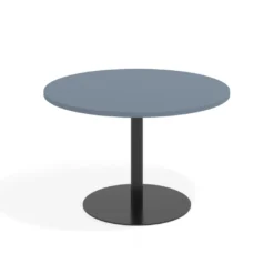 Mesa de Reuniones Redonda Atrium estructura negra