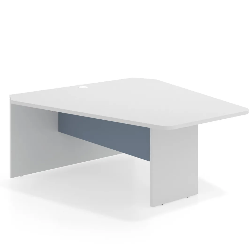 Mesa de Videoconferencias WorkPlus estructura blanco mate
