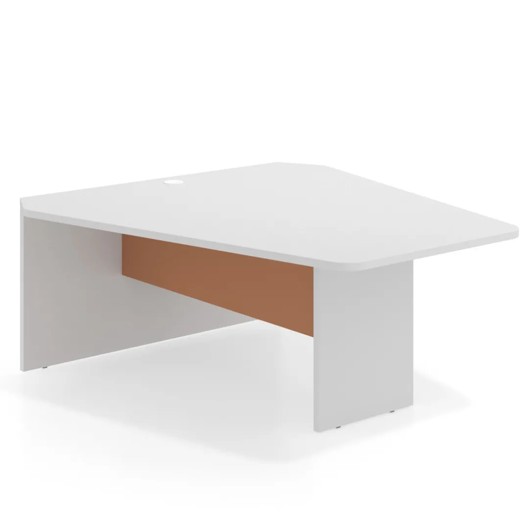 Mesa de Videoconferencias WorkPlus estructura blanco mate