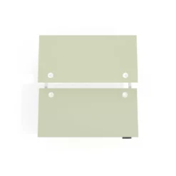 Mesa Multipuesto Elevable eléctrica Erghos Smart Pro estructura blanca canto recto