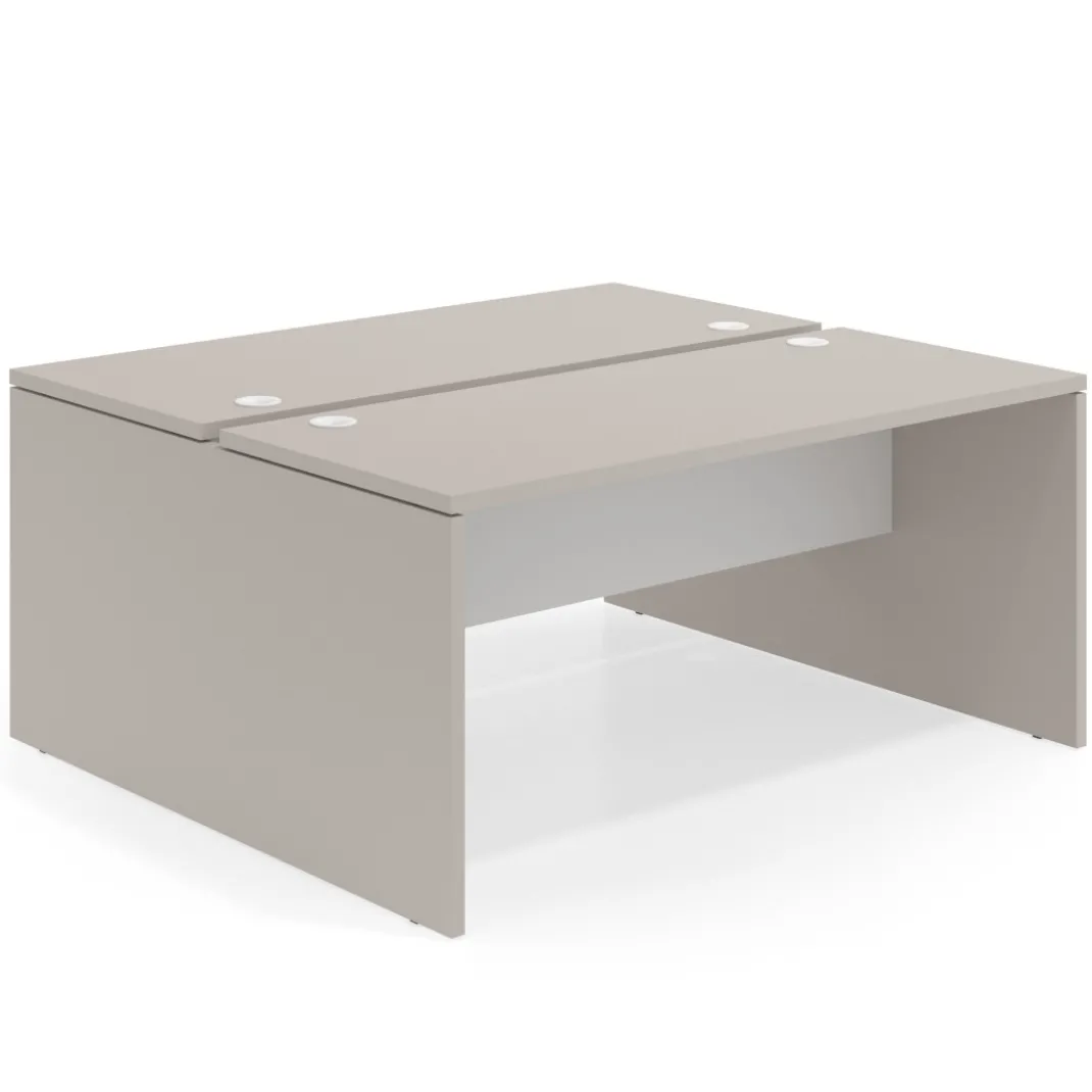 Mesa Multipuesto Work Bench fondo 142 diseño bicolor