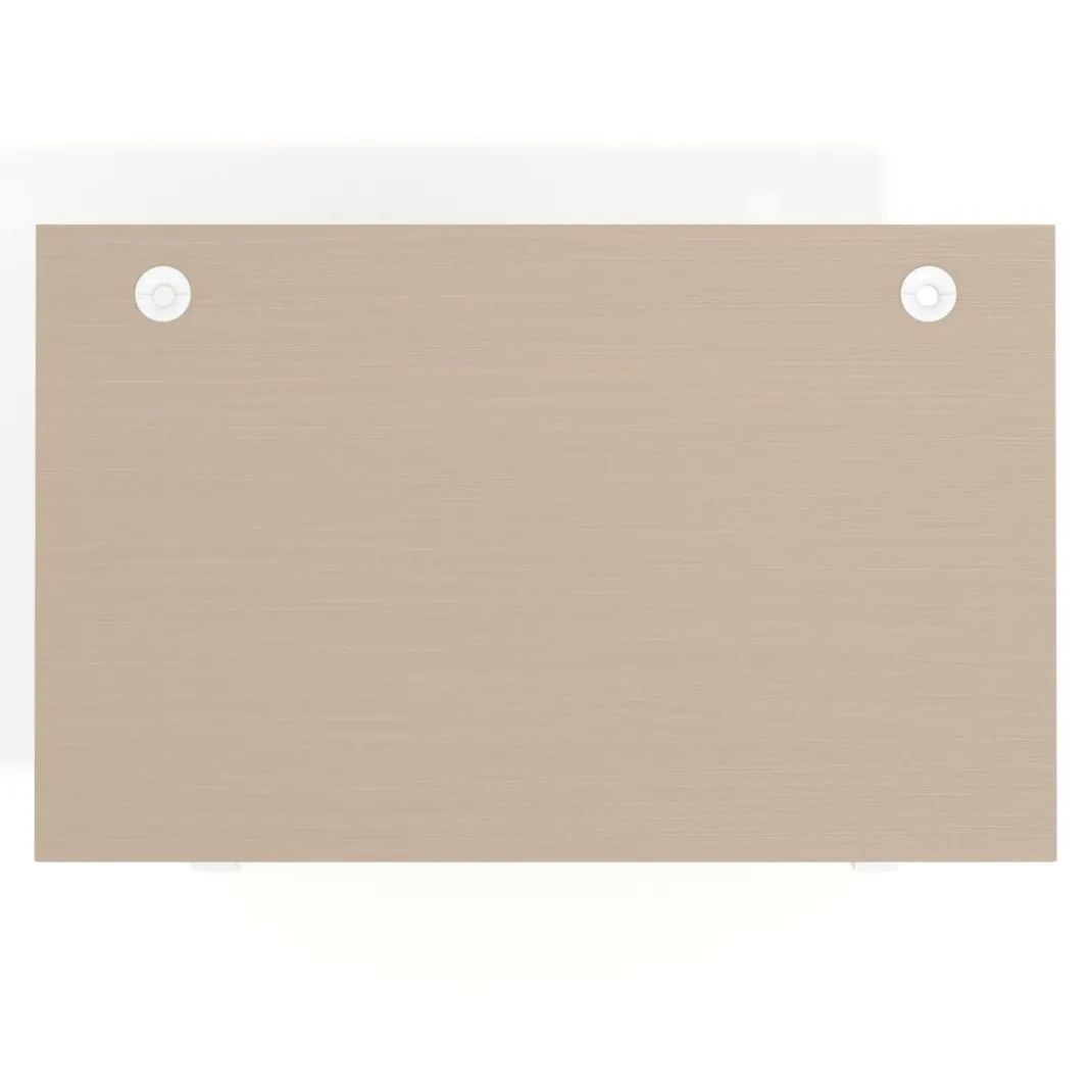 Mesa oficina de diseño UvePro fondo 100cm, estructura blanca