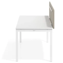 Pantalla acústica Hover forma con guía de aluminio, tapizado PET