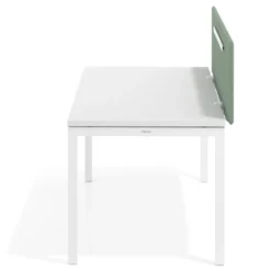 Pantalla acústica Hover forma con guía de aluminio, tapizado PET