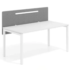 Pantalla acústica Hover XL con guía de aluminio, tapizado PET
