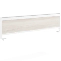 Separador de aluminio Wall para mesa multipuesto en melamina