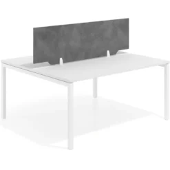 Separador mesa coworking Hover en melamina
