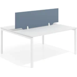 Separador mesa coworking Hover en melamina
