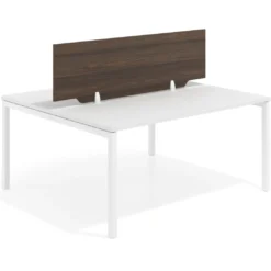 Separador mesa coworking Hover en melamina