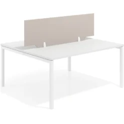Separador mesa coworking Hover en melamina