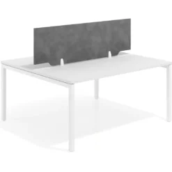 Separador mesa coworking Hover en melamina
