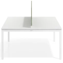 Separador mesa coworking Hover en melamina