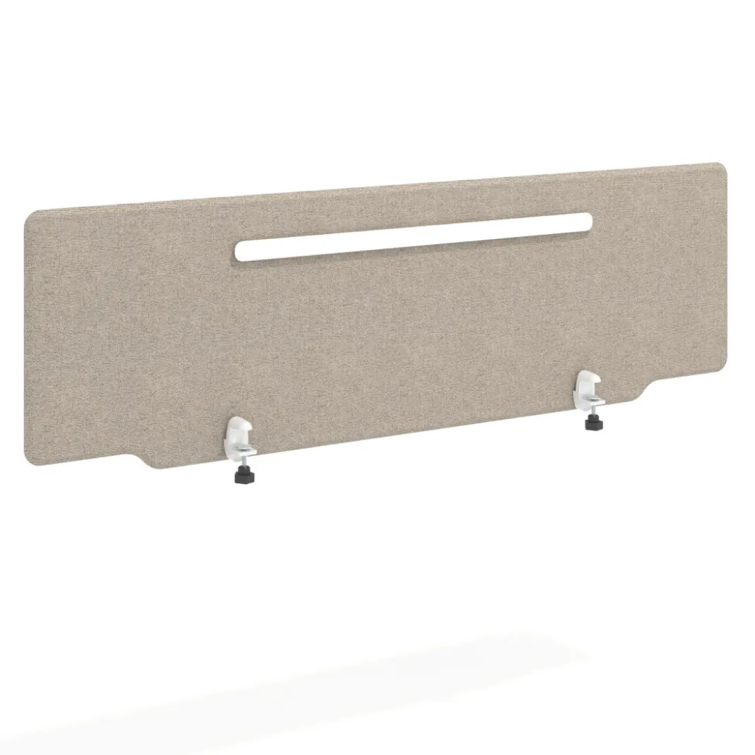 Separador mesa multipuesto Hover tapizado con guia de aluminio