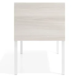 Separador para mesa individual lateral fijo en melamina