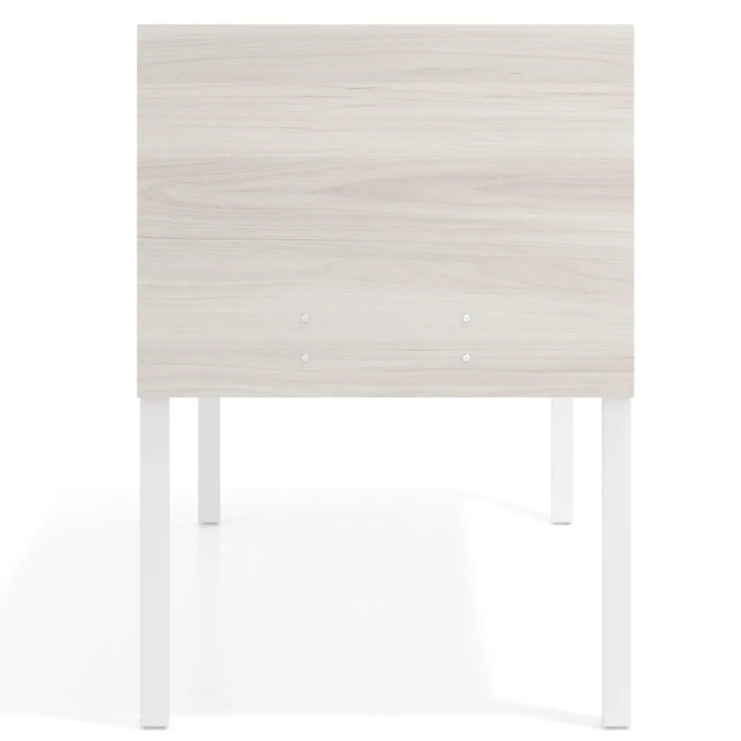 Separador para mesa individual lateral fijo en melamina