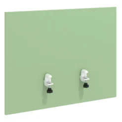 Separador para mesa individual lateral móvil en melamina