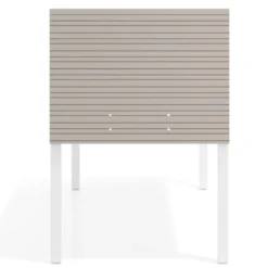 Separador para mesa individual lateral fijo en melamina