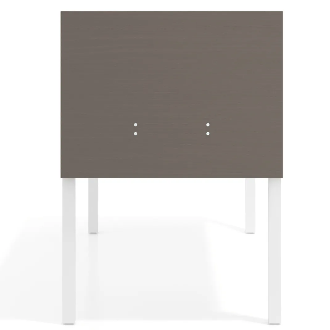 Separador para mesa individual lateral móvil en melamina